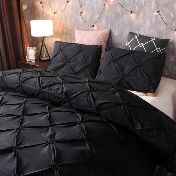 3-piece gray duvet cover Bad set - Image 14
