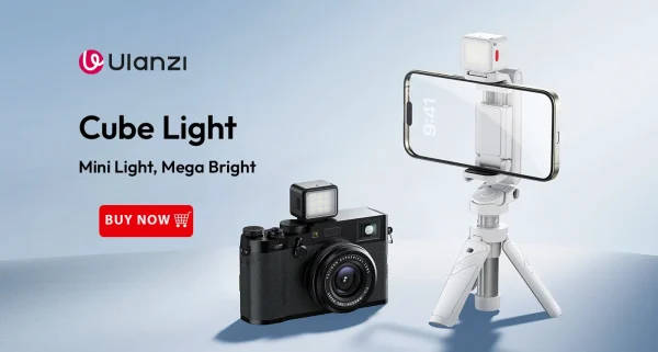 Ulanzi MT-08 Mini Tripod White Color Foldable Tripod Monopod  Mount 1/4'' Tripod Universal for DSLR Android iPhone Smartphone - Image 28