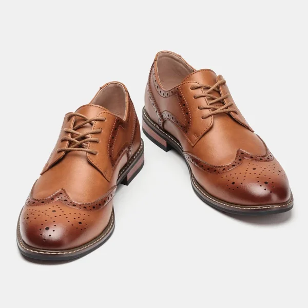 Traditional Leather Brogues - Image 6