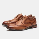 Traditional Leather Brogues - Image 9