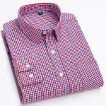 Cotton plaid shirt - Image 23