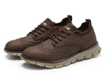 Mens Brogues Leather Casual Shoes - Image 19