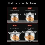 GEDO LFGB 304 Stainless Steel Stewing Pot - Image 6