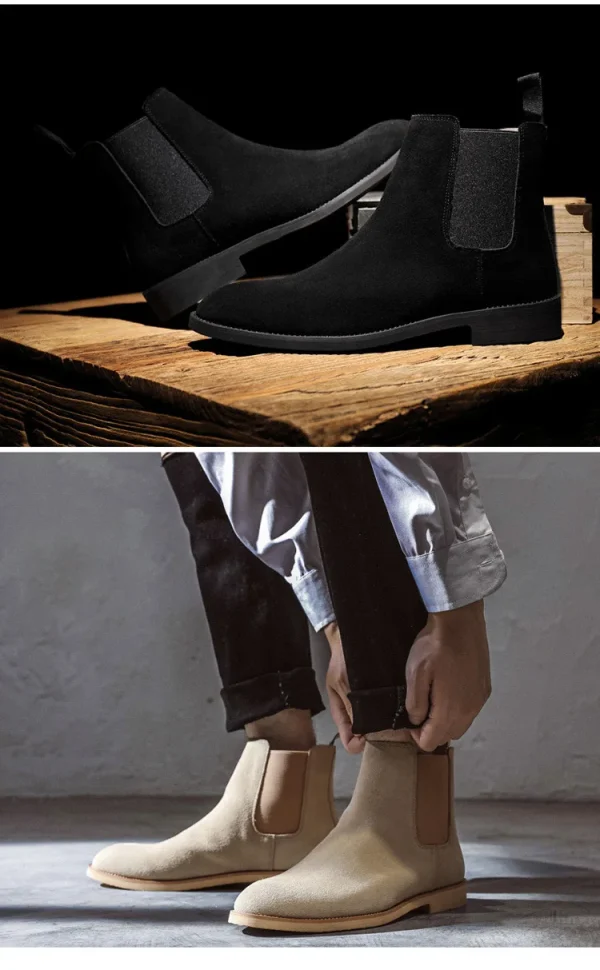Suede Chelsea Boots - Image 39