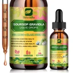 Graviola Extract Drops Black Seed Oil Support Immunity and Kidney Health,Detox,