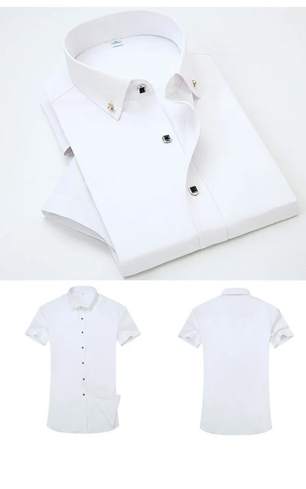 Solid dress shirt - Image 20