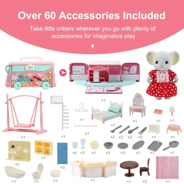Koala Diary: Tour Bus & Expandable Dollhouse Set - Image 21