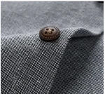 Men Shirt Long Sleeve Stand Oxford - Image 13