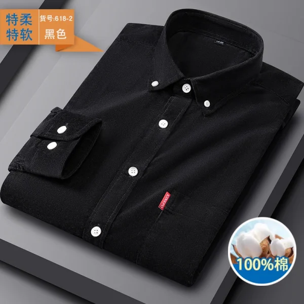 Men's Regular-Fit Corduroy Shirt - Image 12