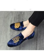 Suede loafers Wedding Dress Shoes - Image 13