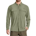 Men's Tactical Long Sleeve UPF Sun Protection Shirt - Image 14