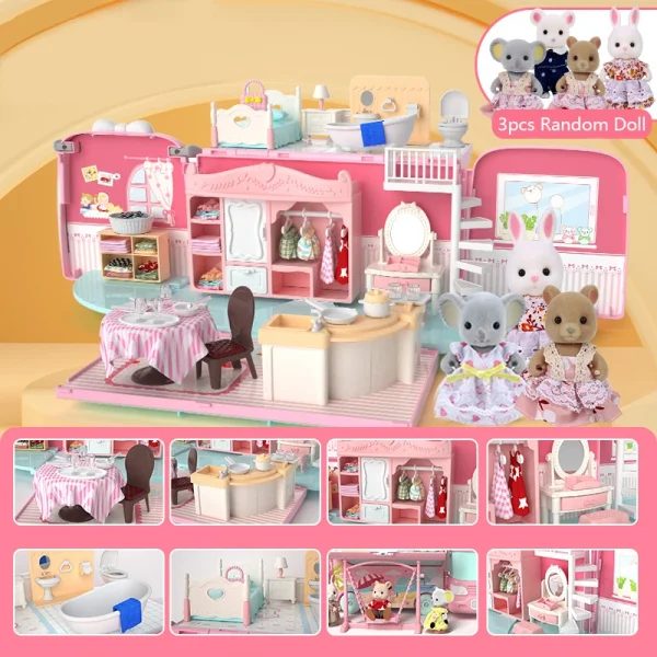 Koala Diary: Tour Bus & Expandable Dollhouse Set - Image 9