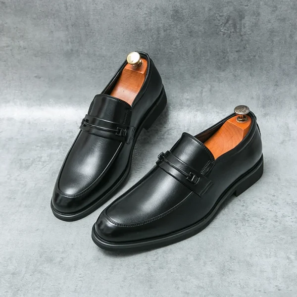 men's formal leather loafers - Image 4