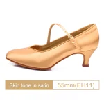Satin dance shoes - Image 19