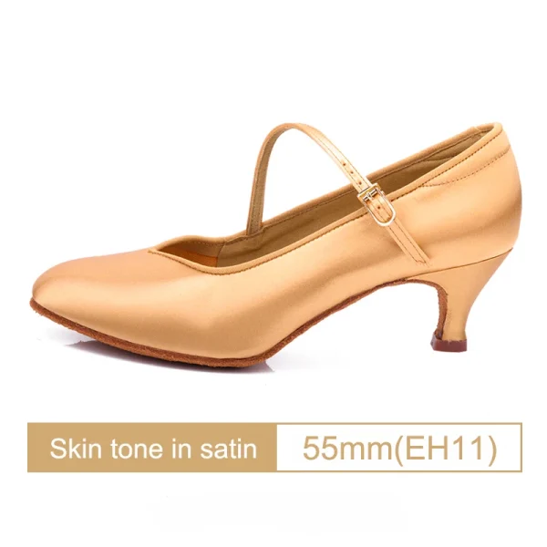 Satin dance shoes - Image 19
