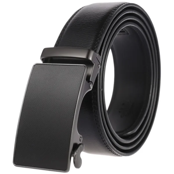 Famous Brand Belt Male Designer Automatic Buckle Genuine Leather Men Belt  Luxury Belts for Men 3.5cm New Black Brown Plus Size - Image 11