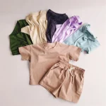 Essential 2-Piece Kids' Solid Summer Set - Image 8