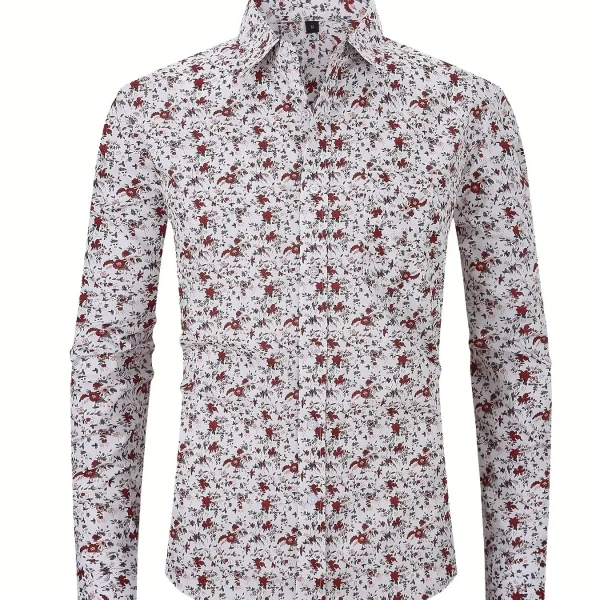 Top 3D Printed Floral & Patterned Shirts - Image 3