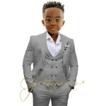 Boys' 3-Piece "Casual-Formal" Suit Set - Image 11