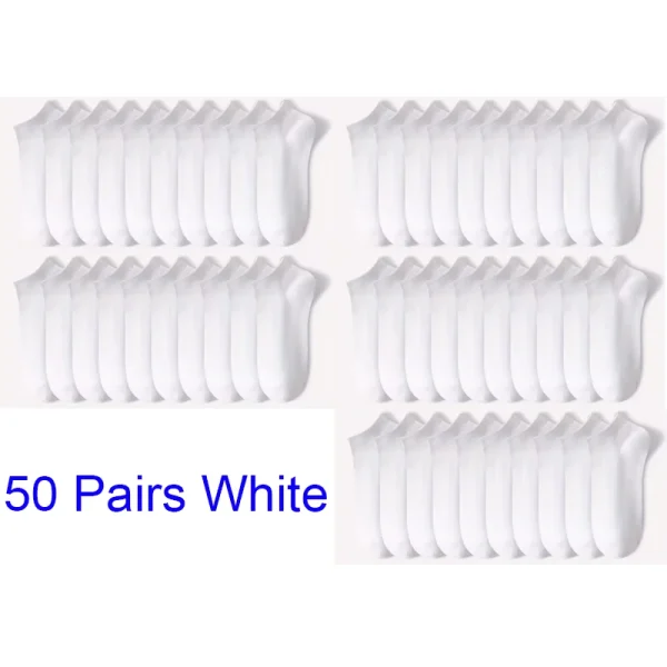 5/10-Pack Unisex Comfort-Fit Ankle Socks For All, Breathable & Lightweight - Ideal For Sports & Daily Wear - Image 7