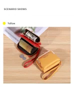 Wallet Women's Fashion Wrist Strap Short Zero Wallet Large Capacity Coin Clip Bag Multiple Card Positions Card Bag Money Clip - Image 25