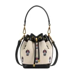 Top Handle Bucket Bag Set - Image 7