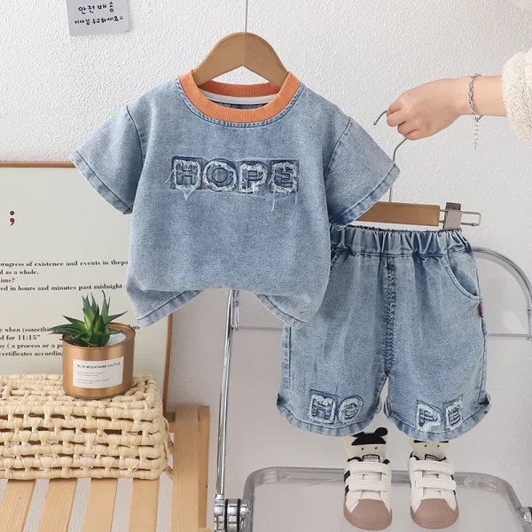 Baby Boys' Skater T-Shirt and Denim - Image 7