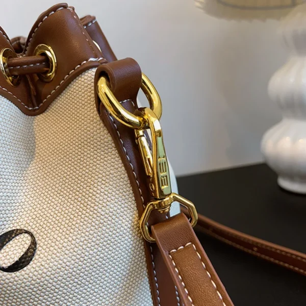 Top Handle Bucket Bag Set - Image 16