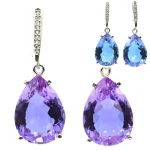 Zultanite Color-Changing Jewelry Set (Earrings & Pendant) - Image 19
