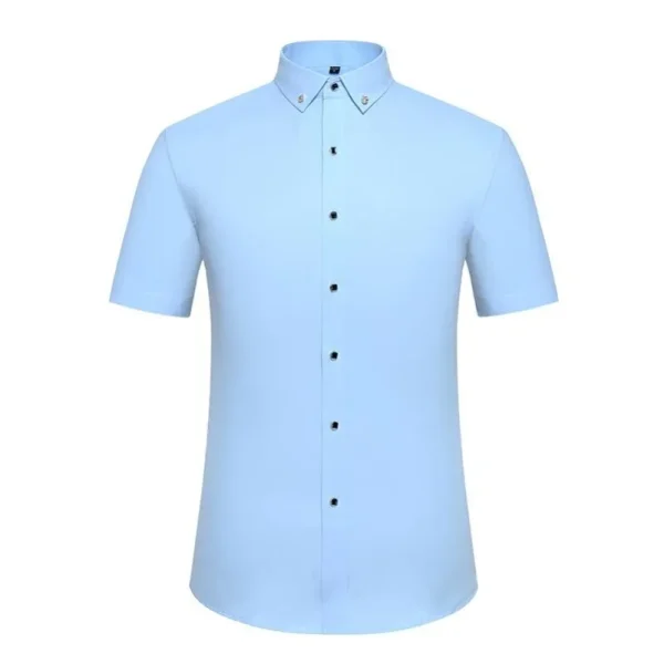 Solid dress shirt - Image 6
