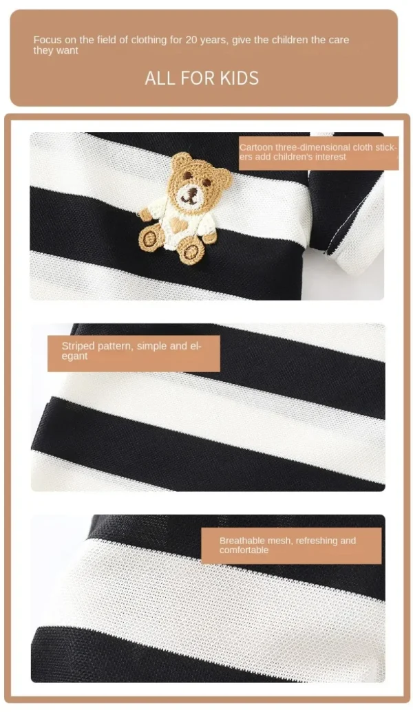 Baby Boys Funny Letter Print T-Shirt - Image 14