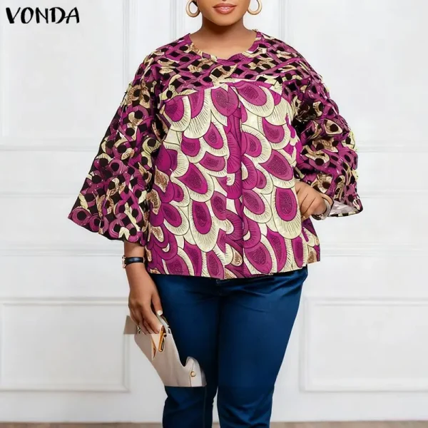 flare sleeves and oversized fit, - Image 3