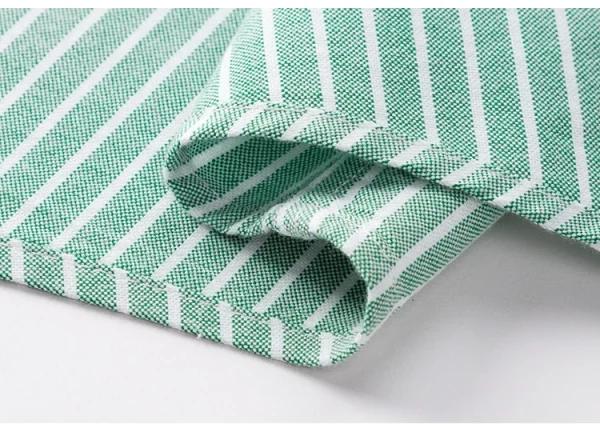 slim-fit striped Oxford shirt - Image 21