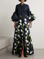 Floral trench dress - Image 7