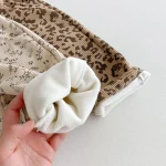 Fleece-Lined Floral Corduroy Trousers - Image 5