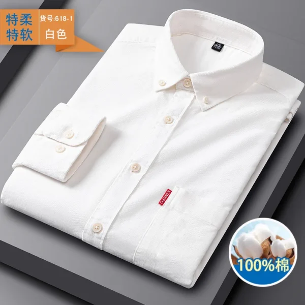 Men's Regular-Fit Corduroy Shirt - Image 11