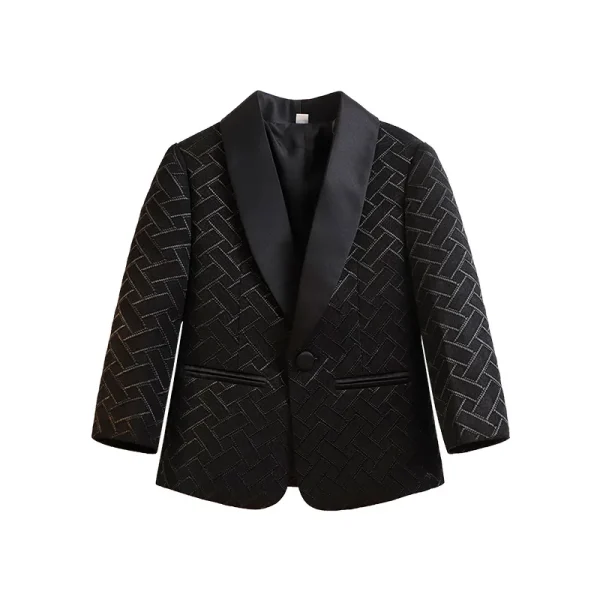 Kids' 3-Piece Formal Blue Suit - Image 11