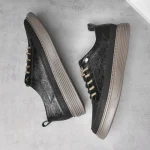 Men Skateboarding Shoes Leather - Image 15