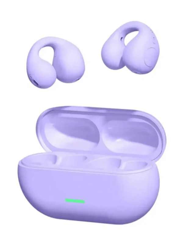 T75 Fone Bluetooth Headset 5.3 Wireless Air Conduction Headphones Clip Ear Music Noise Canceling HD Call Sports Gaming Earphone - Image 9