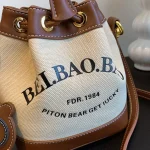 Top Handle Bucket Bag Set - Image 15