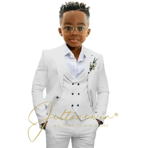 Boys' 3-Piece "Casual-Formal" Suit Set - Image 17