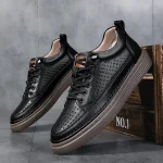 Men Breathable Leather luxe - Image 14