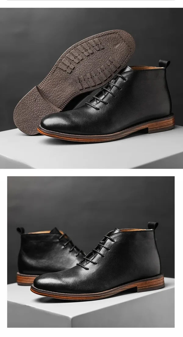 Retro Ankle Boots For Men - Image 19