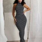 Woman Backless maxi dress