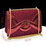 Women's Peep-Toe Heels with handbag - Image 2