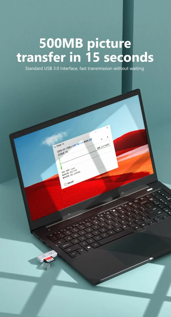 2-in-1 USB 3.0 Card Reader - Image 13