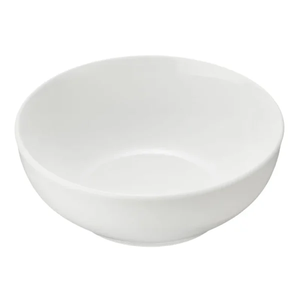12-Piece White Stoneware Dinnerware Set 4 Dishwasher Microwave Safe Elegant Tableware Bowls Plates Ideal Formal Casual Use - Image 5