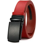 New Mens Belt Automatic Genuine Leather Luxury Belt of Men Male Metal Automatic Buckle Designer High Quality Waist Belt Black - Image 31