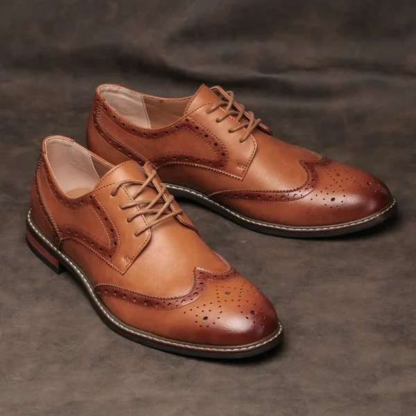 Traditional Leather Brogues - Image 11