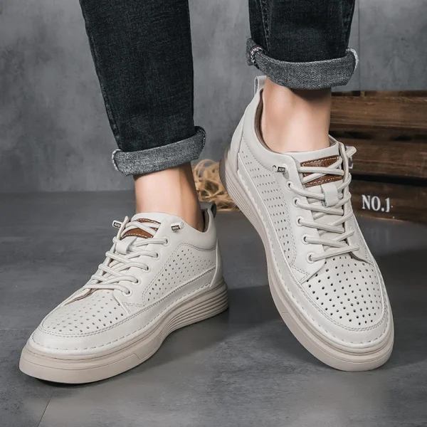 Men Breathable Leather luxe - Image 27